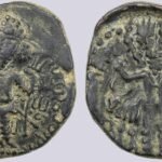 Kushano-Sasanian, AE drachm, Peroz I