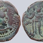 Kushano-Sasanians, AE drachm, Hormazd I Kushanshah