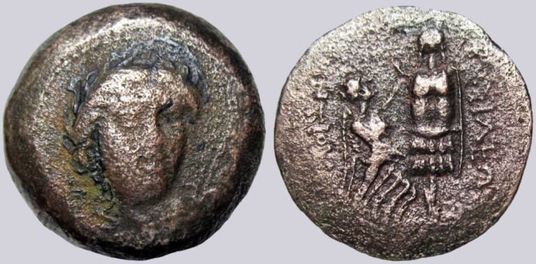 Seleucids in Bactria, AE unit, Antiochus I