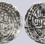 Ilkhans, AR dirham, Hulagu, citing Möngke Khan