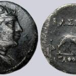 Indo-Greek Kingdoms, Cu-Ni chalkon, Agathokles