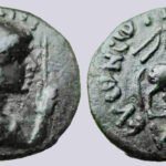 Kushans, AE drachm, Vima Taktho / Soter Megas