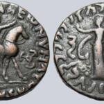 Indo-Scythians, BI tetradrachm, Kharahostes