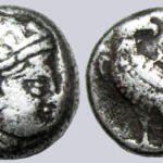 Bactrian Greeks, AR hemidrachm, local issues, 285-280BC