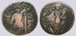 Alchon Huns, AE unit/stater, Mihirakula