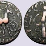 Indo-Scythians, BI tetradrachm, Kharahostes (20-1BC)