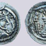 Western Turk Dynasty, AR drachm, imitation of Kavadh I