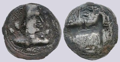 Alchon Huns, AR drachm, Khingila, Type 60