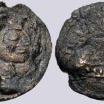 Alchon Huns, AE obol, Anonymous Alkhan Ruler