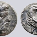 Bactrian Greeks / Seleucids, AR diobol, local series