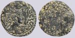 Western Turks, AE drachm, Nezak Malka, Kabulistan