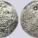 Mughal, AR tanka, Zahir al-din Babur, Agra, 936AH