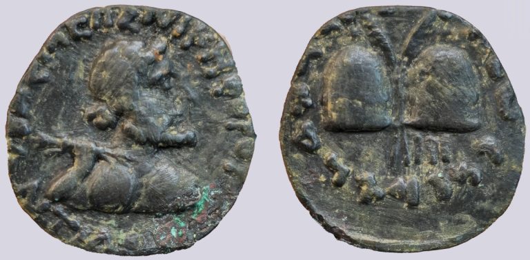 Indo-Greek Kingdoms, AE unit,  Antialkidas - Image 1