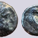 Bactrian Greeks / Seleucids, AR diobol, local series