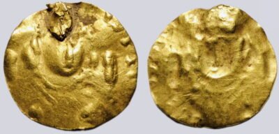 Central Asia / Silk Road, AV bracteate in nomadic style