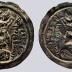 Central Asia, Silk Road, AE bracteate, Gozgan/Jowzjan