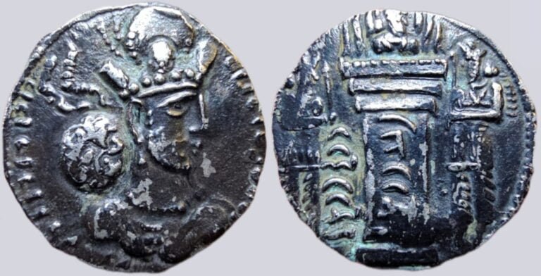 Sasanians, AR drachm, Shapur II, Sakastan