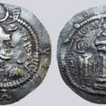 Western Turks, AR drachm, imitation of Kavadh I