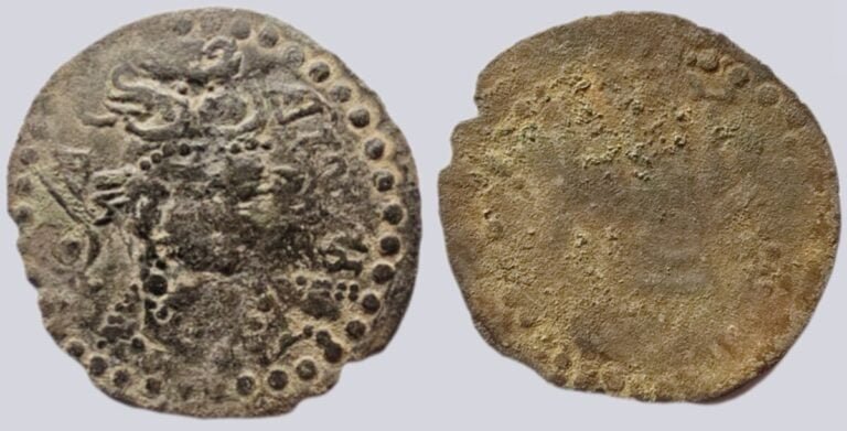 Western Turks, AE drachm, Sri Ranasrikari