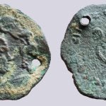Western Turks, AE ½ drachm, Later Nezak, Type 204