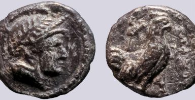 Bactrian Greeks / Seleucids, AR obol, Sophytos