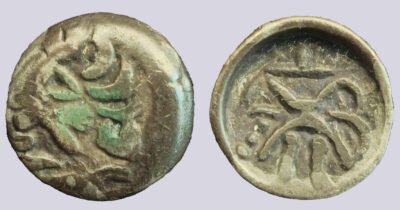 Central Asia / Silk Road, hunnic AE imitations of Byzantine style