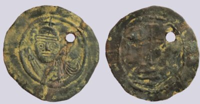 Central Asia / Silk Road, hunnic AE imitations of Byzantine style