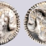 Central Asia, Silk Road, AR bracteate in Hunnic style