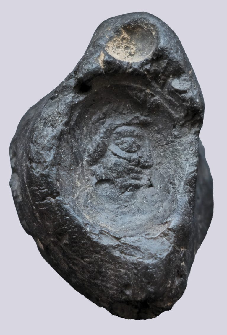 Hunnic Clay Sealing. Hephthalites. 5th cent. AD - Image 1