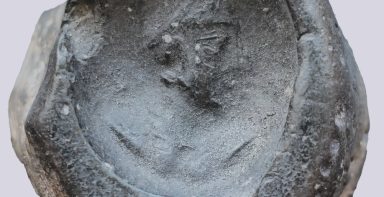 Hunnic Clay Sealing. Alkhan / Alchon Huns. 5th cent. AD Hunnic Clay Sealing. Alkhan / Alchon Huns. 5th cent. AD