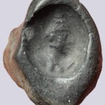 Hunnic Clay Sealing. Alkhan / Alchon Huns. 5th cent. AD