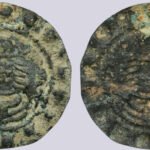 Central Asia, Silk Road, AE bracteate of Hunnic style