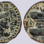 Kushano-Sasanians, AE drachm, Shapur Shahinshah