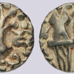 Kidarites, pale AV dinar, Sri Vinayaditya