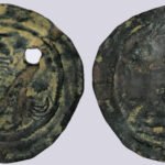 Central Asia / Silk Road, hunnic AE imitations of Byzantine style