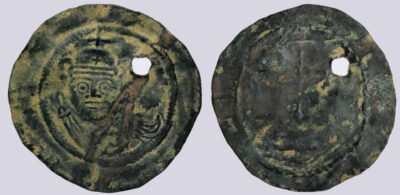 Central Asia / Silk Road, hunnic AE imitations of Byzantine style