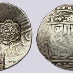 Timurid, AR tanka, countermarked Baysunghur