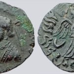 Indo-Parthians, AE tetradrachm, Gondophares