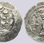 Hunnic Tribes, AR drachm, Hephthalite imitation