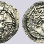 Hunnic Tribes, AR drachm, Hephthalite imitation