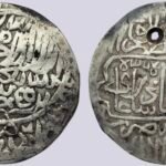 Mughal, AR tanka, Zahir al-din Babur, Agra, 936AH