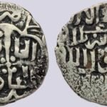 Ilkhans, AR dirham, temp. Abaqa, Qa'an al-'Adil