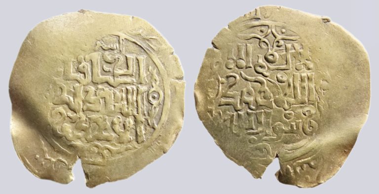 Great Mongols, AV dinar, temp. Chingiz Khan, Astarabad