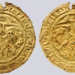 Mongol conquest of Central Asia, AV bracteate, 13th cent. AD