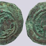 Western Turks, AE drachm, Khalaj, Siva reverse