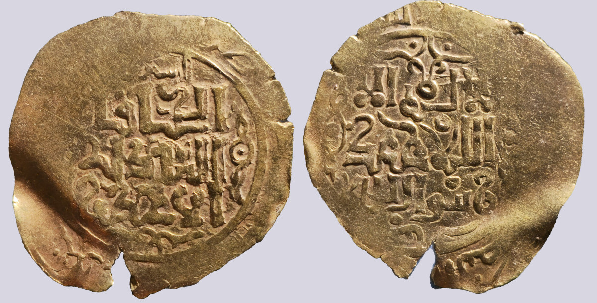 PSX_20250926_161720 Great Mongols, AV dinar, temp. Chingiz Khan, Astarabad - Image 1
