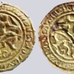 Mongol conquest of Central Asia, AV bracteate, 13th cent. AD