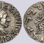 Indo-Greek Kingdoms, AR drachm, Hermaeus