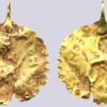 Central Asia, AV bracteate of Hunnic style