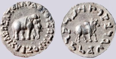 Indo-Greek Kingdoms, AR drachm, Apollodotos I